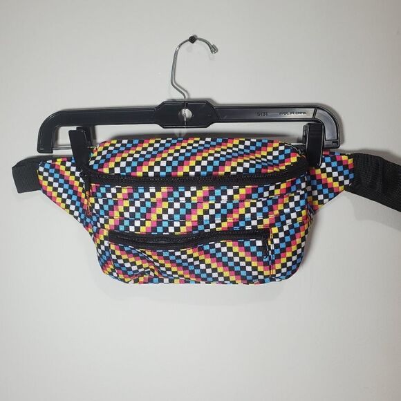 NWOT Unisex black jack fanny pack new without tag .muti color great for summer - Picture 1 of 7